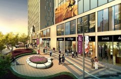 城市商業(yè)廣場(chǎng)效果圖4